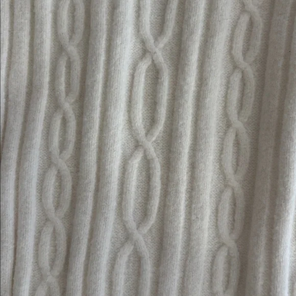 ALO Yoga Ivory Cable Knit Joggers NWT - Picture 3 of 3